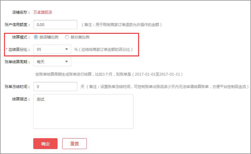 商家入駐結(jié)算流程及規(guī)則