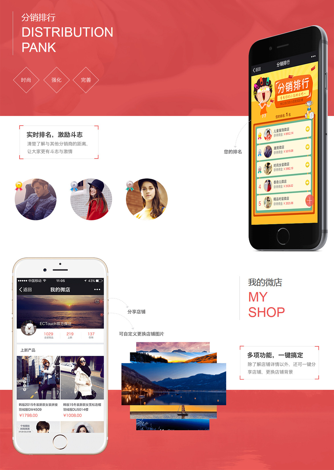 ECTouch多商戶微分銷（無縫對接大商創(chuàng)、包含多商戶微商城）