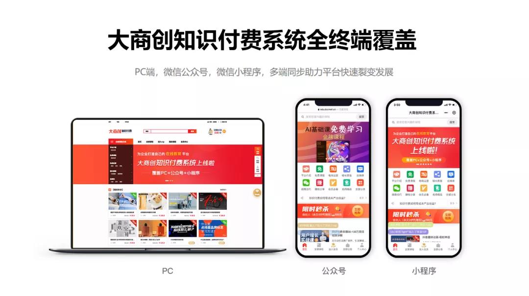 大商創(chuàng)知識(shí)付費(fèi)系統(tǒng)上線，沒用這套系統(tǒng)讓我后悔了